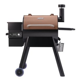 Wood Pellet Grill Smoker, 8 in 1 BBQ Grills for Outdoor Cooking, 575 Square Inches Cook Area Electric Smokers, with WiFi-app Control