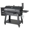 62 inch Portable Charcoal Grill, Propane Gas Grills with Cover and Cart, Heavy Duty Iron BBQ Grill, Mini Tabletop Smoker for Outdoor Cooking