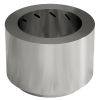 Smokeless Fire Pit, Portable Camping Bonfire Stove with Poker for Backyard Patio Picnic, Stainless Steel, Silver