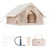 Inflatable Tents for Camping, 4-6 Person Easy Setup Blow up Tent with Hand Pump