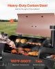 Wood Pellet Grill Smoker, 8 in 1 BBQ Grills for Outdoor Cooking, 575 Square Inches Cook Area Electric Smokers, with WiFi-app Control