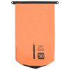 Dry Bag with Zipper Orange 7.9 gal PVC
