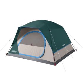 Coleman 4 Person Skydome&trade; Camping Tent (Option: Evergreen Evergreen)