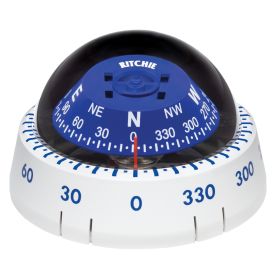 Ritchie XP (Option: 99W Kayaker Compass  Surface Mount  White)