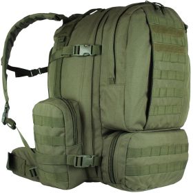 ADVANCED 3 BACK PACK (Option: DAY COMBAT PACK  OLIVE DRAB)