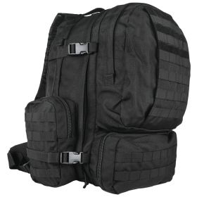 ADVANCED 3 BACK PACK (Option: DAY COMBAT PACK  BLACK)
