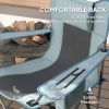 2pcs Folding Lounge Chairs / beach chair , Camping Chairs