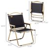 Pair of 2 Folding Camping Chairs / Beach Chair