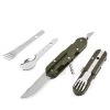 Multifunctional Outdoor Camping Detachable Folding Tableware